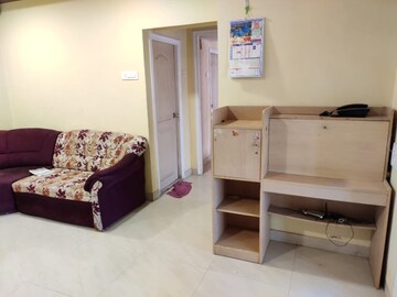 Living Room in 1 BHK Apartment at Happy Valley, Manpada – for Rent
