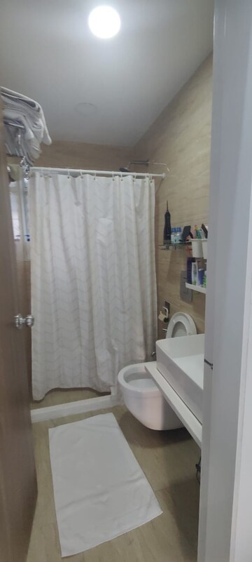 Bathroom in 2 BHK Apartment at Paschim Apartments, Dadar West – for Rent