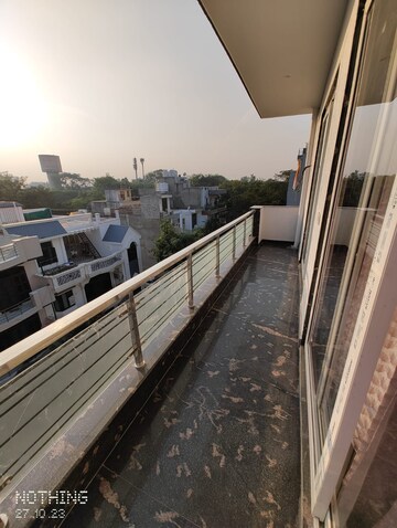 Balcony in 3 BHK Apartment at Sector 15 ii – for Rent