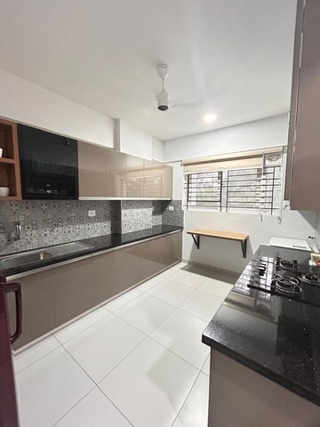Kitchen in 3 BHK Apartment at Ayyanthole – for Sale