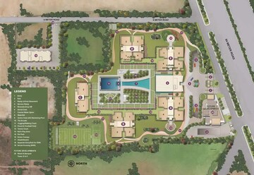 Master Plan in 3 BHK Apartment at Conscient Hines Elevate, Sector 59 – for Sale