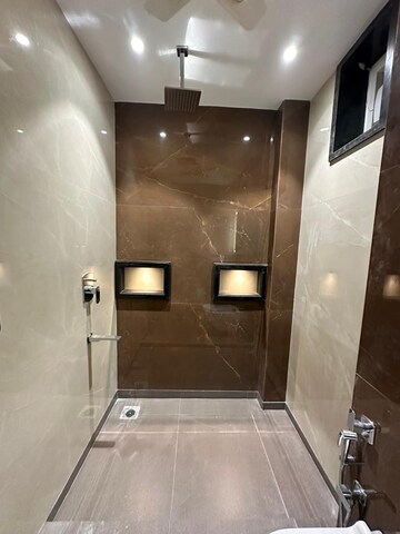 Bathroom in 3 BHK Builder Floor at Paschim Vihar – for Rent
