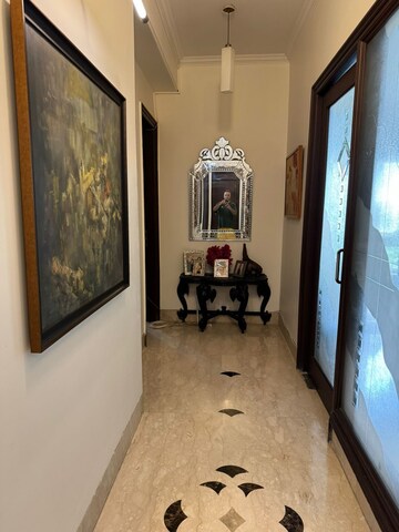 Building Lobby in 4 BHK Builder Floor at Safdarjung Enclave – for Sale