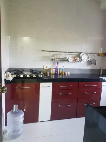 Kitchen in 2 BHK Apartment at Royal Palms, Goregaon East – for Rent