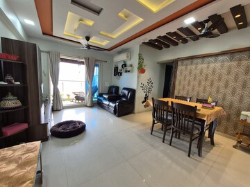 Living Room in 3 BHK Apartment at Rosa Bella, Ghodbunder Road – for Rent