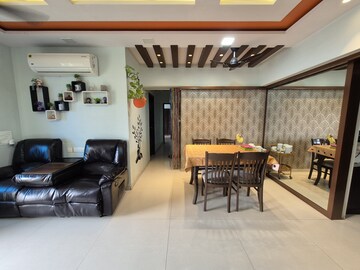 Living Room in 3 BHK Apartment at Rosa Bella, Ghodbunder Road – for Rent
