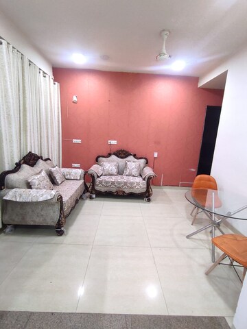 Living Room in 2 BHK Builder Floor at Ansal Sushant Apartments, Sushant Lok I – for Rent