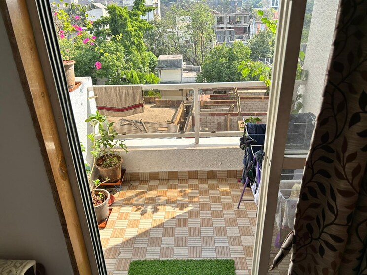 Balcony, suvarna-apartment 2 Bedroom 1000 Sq.Ft. Apartment In Kothrud Pune 8304068