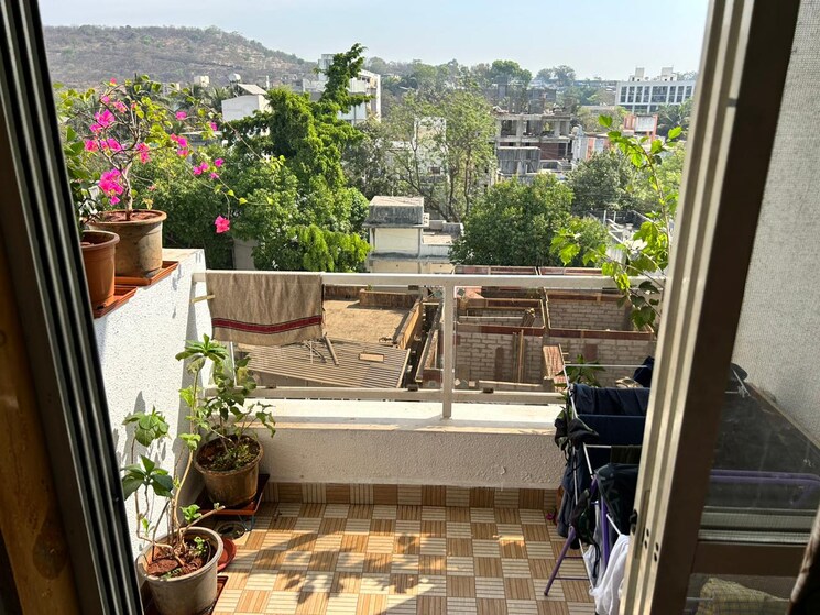 Balcony, suvarna-apartment 2 Bedroom 1000 Sq.Ft. Apartment In Kothrud Pune 8304068