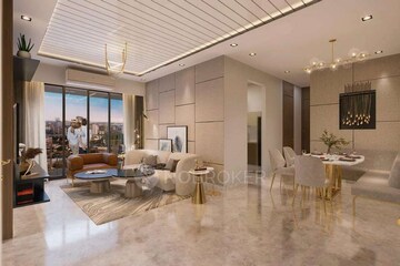 Living Room in 1 BHK Apartment at Wonder Bharati Vihar, Katraj – for Rent