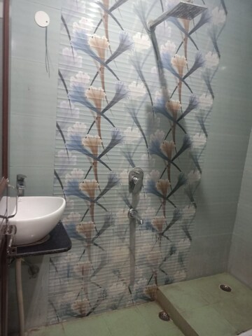 Bathroom in 3 BHK Apartment at Vasant Kunj – for Rent