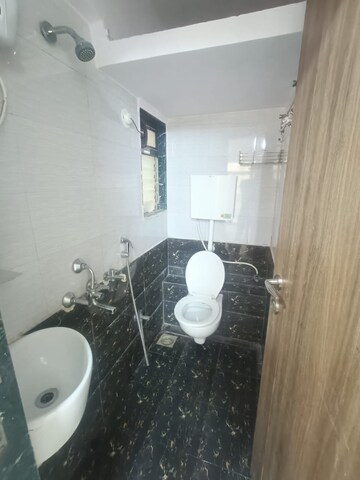 Bathroom in 1 BHK Apartment at Asmi Complex, Goregaon West – for Rent