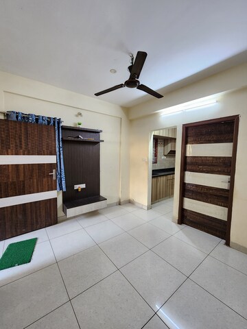 Living Room in 1 BHK Builder Floor at Reliable Lake Dew Residency, Haralur Road – for Rent