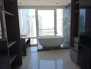 Bathroom in 3 BHK Apartment at Indiabulls Blu, Worli – for Rent