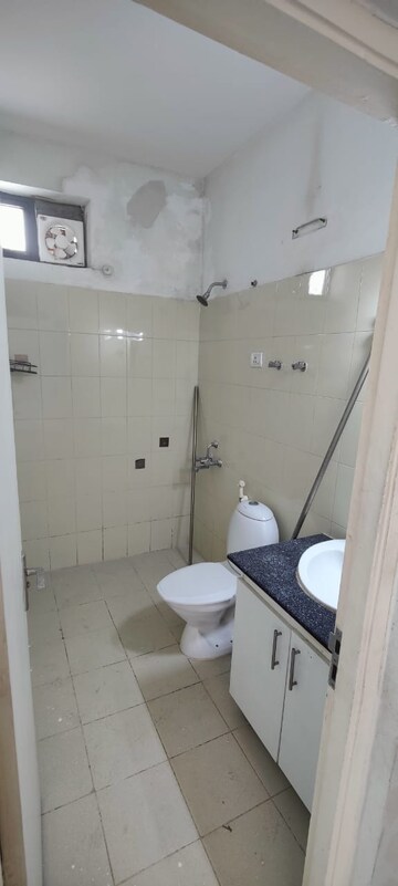 Bathroom in 3 BHK Builder Floor at Vatika India Next Iris Floors, Sector 82 – for Rent