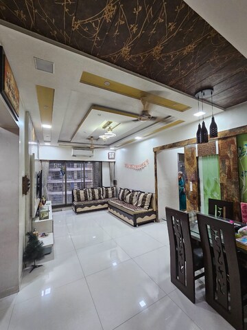 Living Room in 2 BHK Apartment at Acme Ozone, Manpada – for Sale