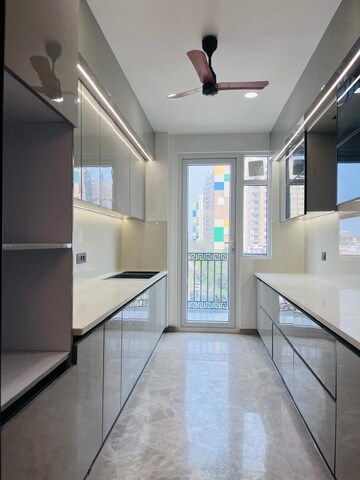 Kitchen in 4 BHK Builder Floor at SS Southend Floors, South City 2 – for Sale