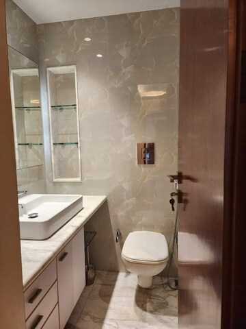 Bathroom in 2 BHK Apartment at Bandra West – for Rent
