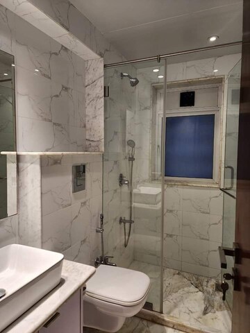 Bathroom in 2 BHK Apartment at Bandra West – for Rent