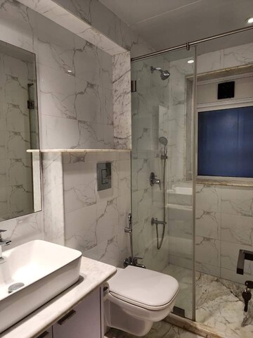 Bathroom in 2 BHK Apartment at Bandra West – for Rent
