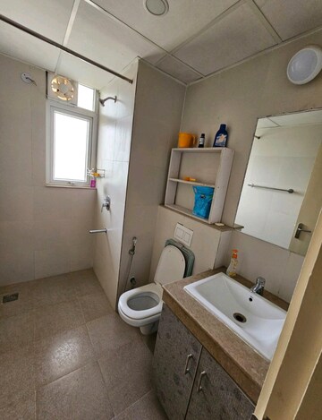 Bathroom in 4 BHK Apartment at Conscient Heritage Max, Sector 102 – for Rent