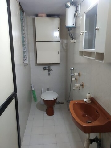 Bathroom in 1 BHK Apartment at Bandra West – for Rent