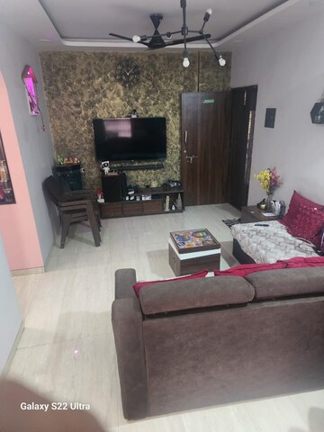 Living Room in 2 BHK Apartment at Seawoods – for Sale