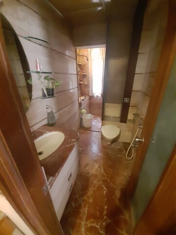 Bathroom in 3 BHK Apartment at Khar West – for Rent