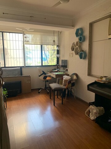 Living Room in 4 BHK Apartment at Juhu – for Rent