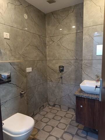 Bathroom in 2.5 BHK Apartment at Paschim Vihar – for Rent
