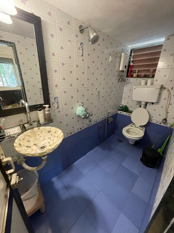 Bathroom in 2 BHK Apartment at Bandra West – for Rent