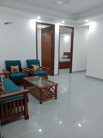 Living Room in 2 BHK Apartment at Saket – for Rent