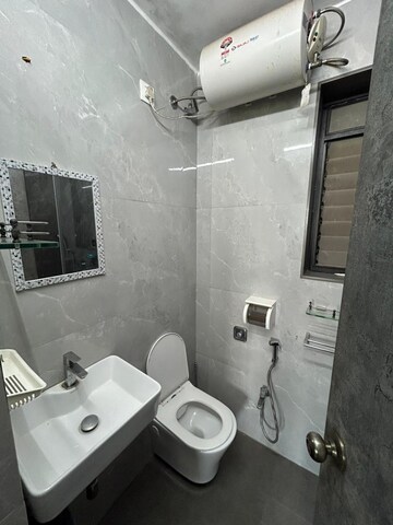 Bathroom in 2.5 BHK Apartment at Bharat Arize, Goregaon West – for Rent