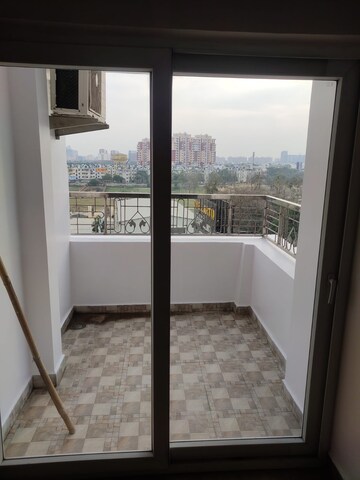 Balcony in 3 BHK Apartment at MI Riviera Residency, Gomti Nagar – for Rent