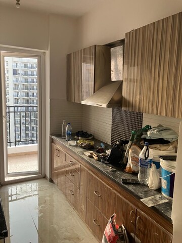 Kitchen in 3 BHK Apartment at Nirala Estate, Tech Zone 4 Greater Noida – for Rent