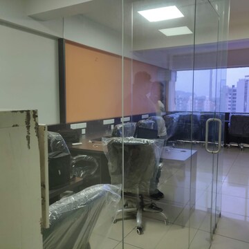 Team Area in  Office Space at Shivalik Abaise, Prahlad Nagar – for Rent