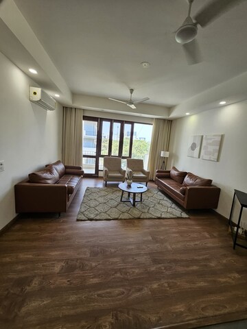 Living Room in 4 BHK Apartment at Conscient Heritage Max, Sector 102 – for Rent