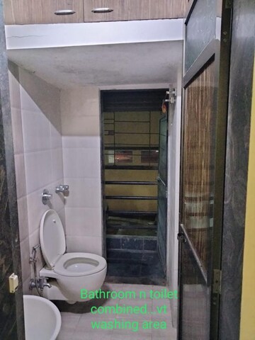 Bathroom in 1 BHK Apartment at Kasarvadavali – for Sale