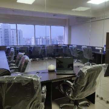 Team Area in  Office Space at Shivalik Abaise, Prahlad Nagar – for Rent
