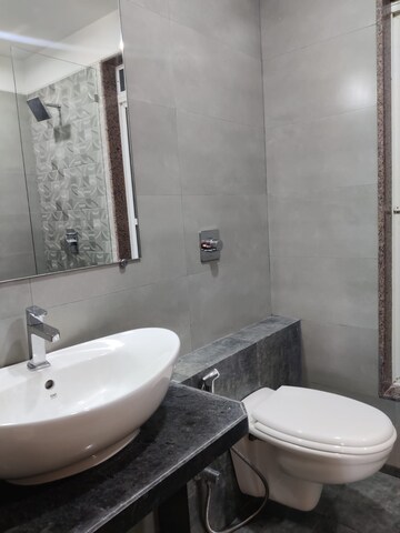 Bathroom in 2 BHK Apartment at Paradise Lifespaces Sai World City, New Panvel – for Rent