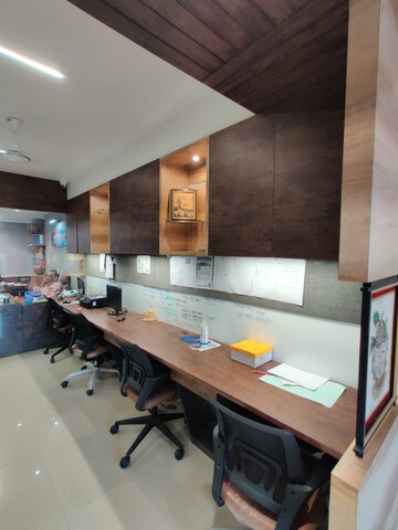 Kitchen in  Office Space at Dev Atelier, Prahlad Nagar – for Rent