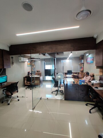Team Area in  Office Space at Dev Atelier, Prahlad Nagar – for Rent