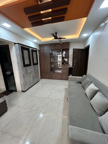 Living Room in 1 BHK Apartment at JP North Celeste, Mira Road – for Sale