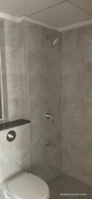 Bathroom in 2 BHK Apartment at Rajesh Raj Infinia, Malad West – for Rent