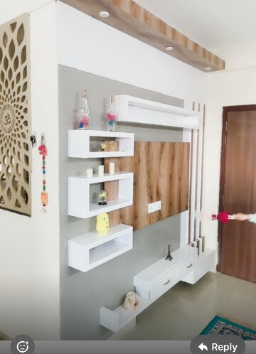 Living Room in 2 BHK Apartment at Mahima Bellevista, Jagatpura – for Rent