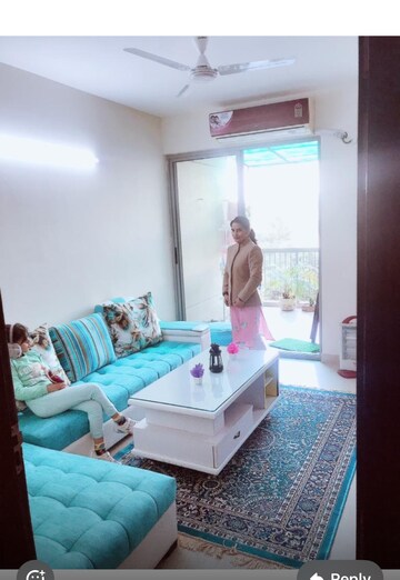 Living Room in 2 BHK Apartment at Mahima Bellevista, Jagatpura – for Rent