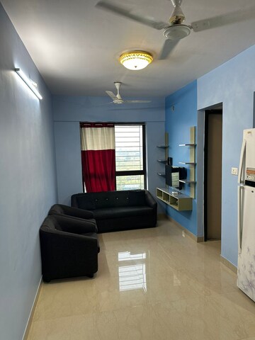Living Room in 1 BHK Apartment at Lodha Crown Taloja Quality Homes, Dombivli East – for Rent