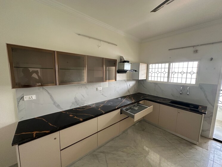 Kitchen, nectar-gardens 3 Bedroom 2500 Sq.Ft. Apartment In Madhapur Hyderabad 8306135