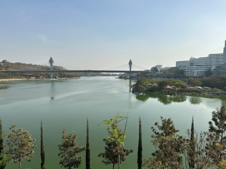 Balcony, nectar-gardens 3 Bedroom 2500 Sq.Ft. Apartment In Madhapur Hyderabad 8306135