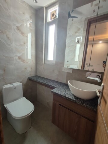 Bathroom in 2 BHK Builder Floor at Kalkaji – for Rent